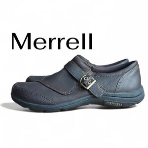 Merrell Women's Size 6 Brown Loafers with Buckle
